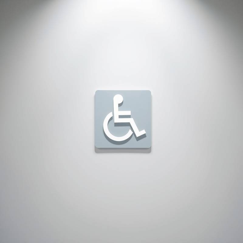 Pictogram voor toegankelijkheid.