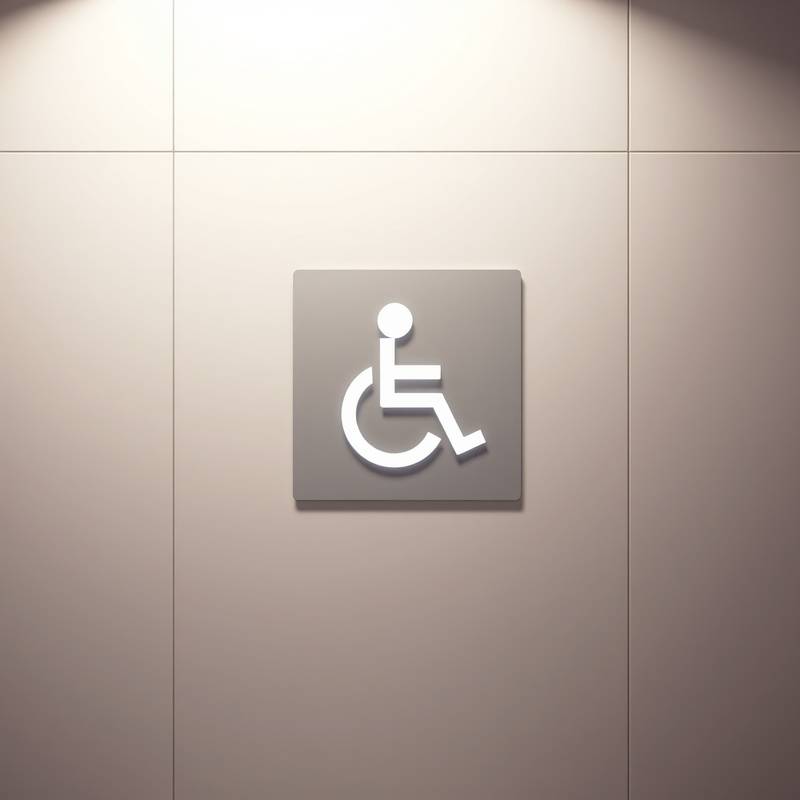 Pictogram voor toegankelijkheid.