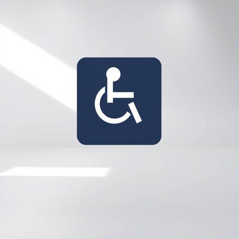 Pictogram voor toegankelijkheid.
