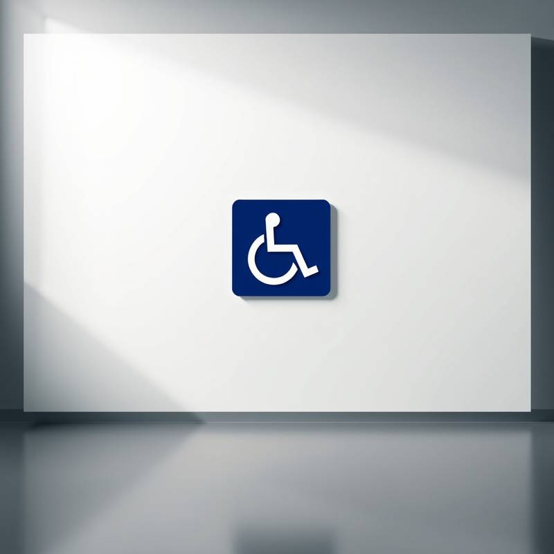 Pictogram voor toegankelijkheid.