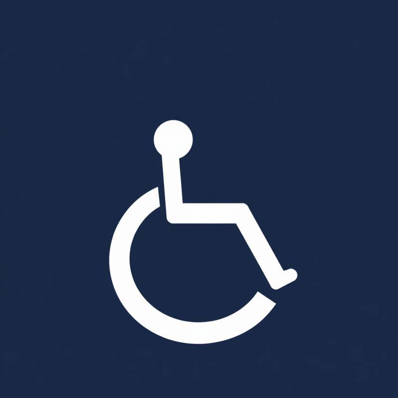 Pictogram voor toegankelijkheid.