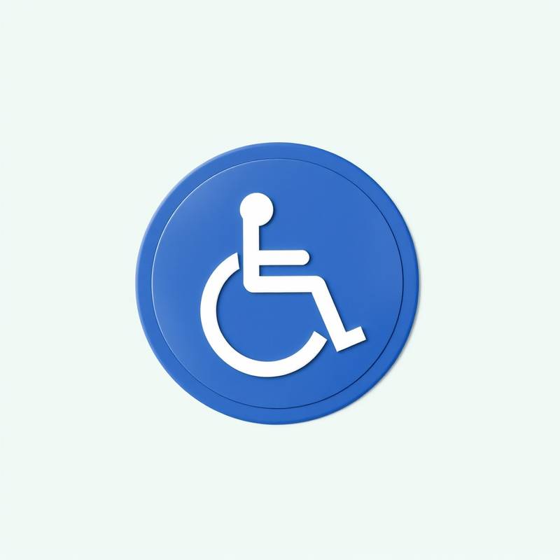 Pictogram voor toegankelijkheid.